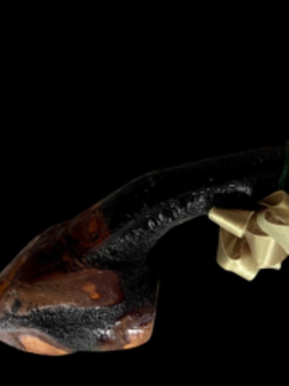 Irish Blackhorn Walking Cane - Picture 8 of 10